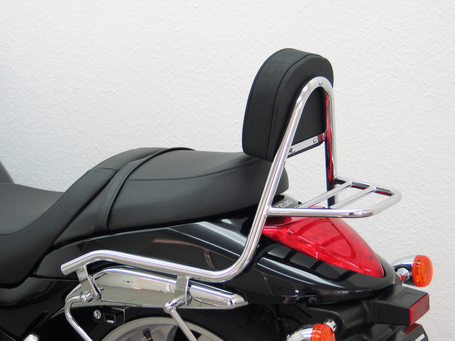 Suzuki M 1800 R/R2 Intruder (VZR 1800) [2006] - Rørformet sissy bar med pute og bagasjehylle