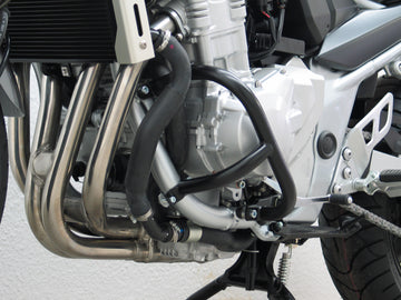Suzuki GSF 650 Bandit (vann -kjølet) [2007-2008] -Motorbeskyttelsesbar, stabil, svart