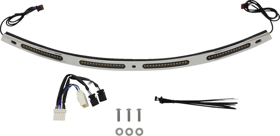 harley davidson flhtc [CUSTOM DYNAMICS] - Genesis® 4 Dynamic LED Batwing frontrutetrim