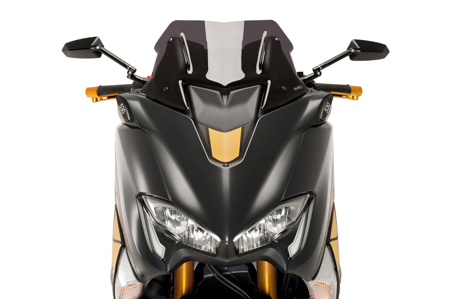YAMAHA T-MAX 530 SX [2019] – Dekselsett for OEM speil – Svart