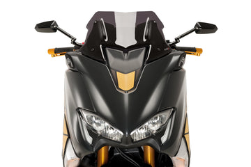 YAMAHA T-MAX 530 SX [2019] – Dekselsett for OEM speil – Svart