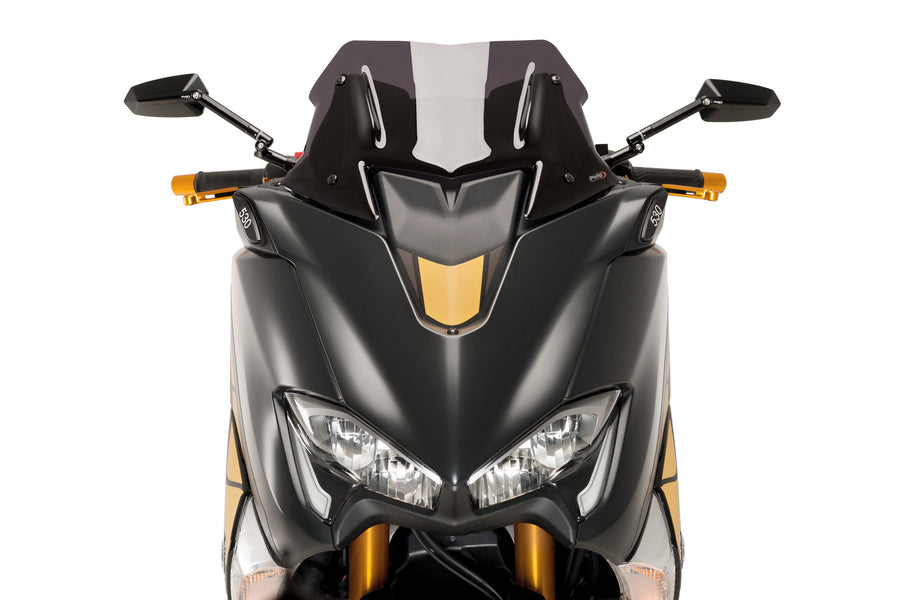 YAMAHA T-MAX 530 SX [2019] – Dekselsett for OEM speil – Svart