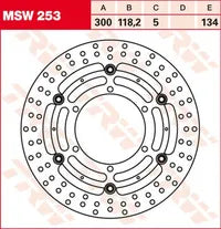 Bmw F 800 GS ABS [2010] - Halo Series Schwimmende Bremsscheibe – Bild 7