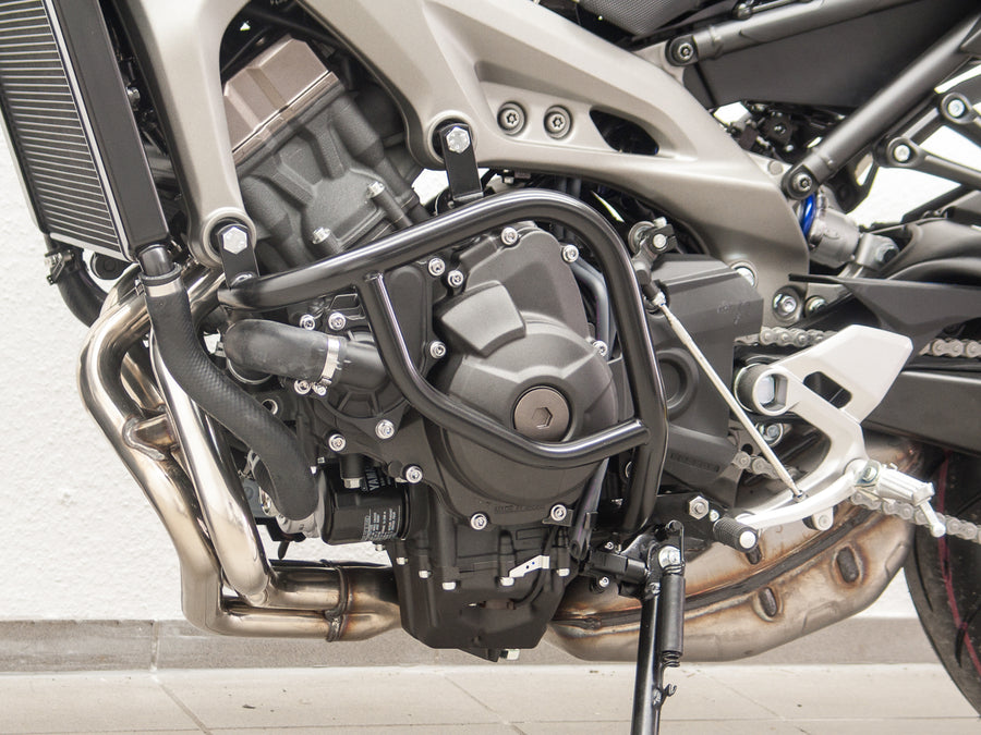 Yamaha MT-09/ABS [2013-2016] -Motorbeskyttelsesbar, stabil, svart