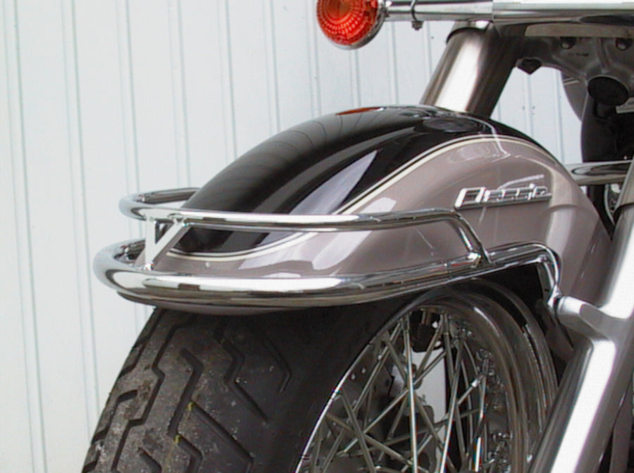 Yamaha XVS 650 Drag Star Classic [1998-2007] -Reling for forhjulets beskyttelsesark