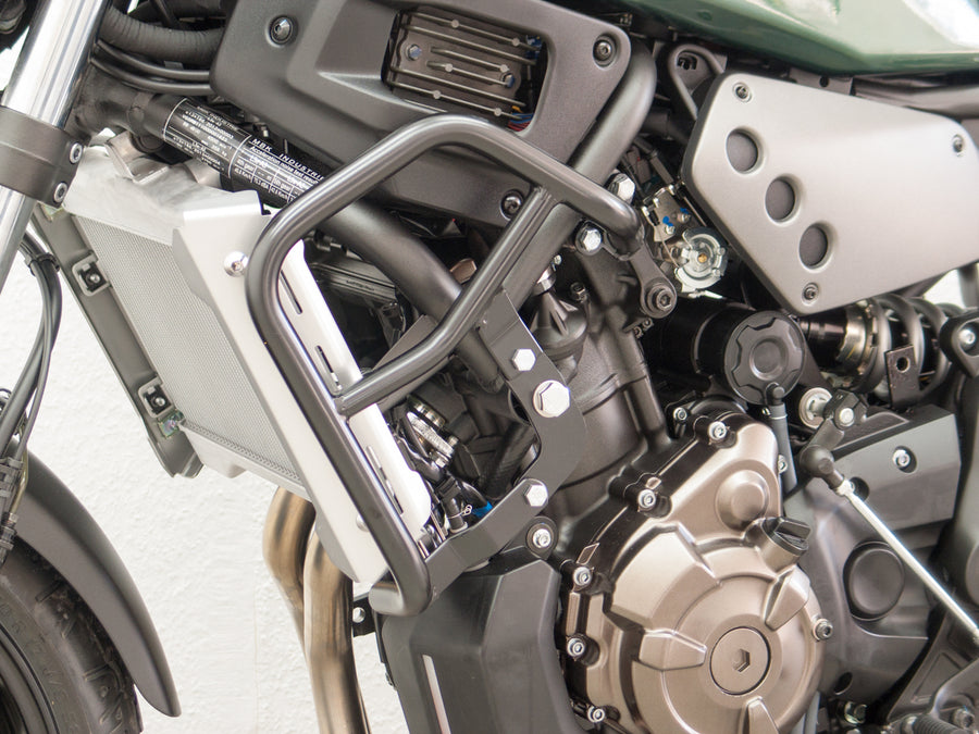 Yamaha XSR 700 [2016] - beskyttelsesbar, over, svart