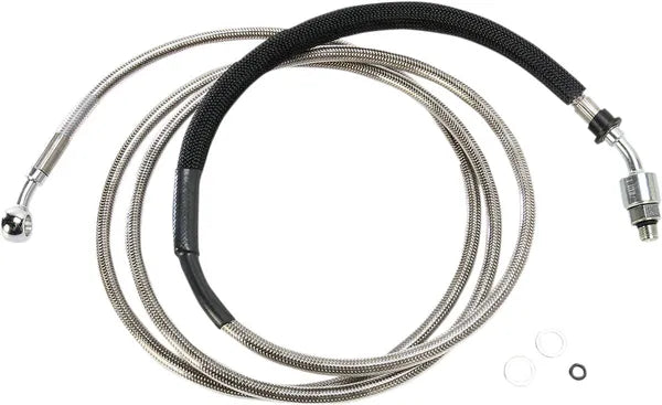 Harley Davidson Fxsbse [DRAG SPECIALTIES] - Hydraulisk clutchlinje i rustfritt stål