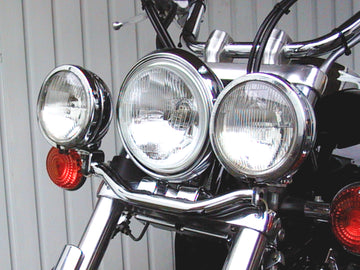 Yamaha XVS 650 Drag Star [1996-2003] - Lampeholder for ekstra frontlykter
