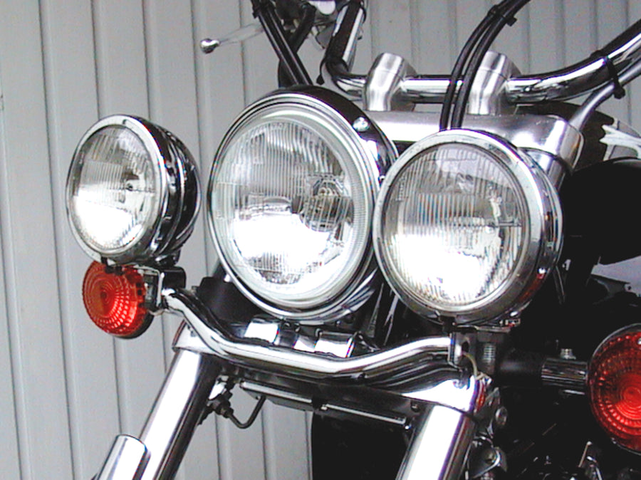 Yamaha XVS 650 Drag Star [1996-2003] - Lampeholder for ekstra frontlykter