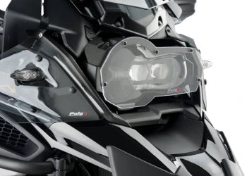 BMW R 1250 GS RALLYE [2023] – Frontlysbeskyttelse Adhere – Gjennomsiktig
