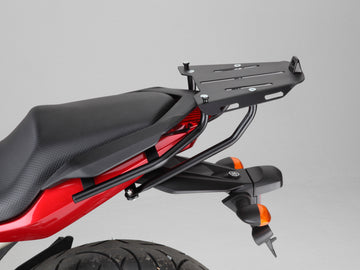 Yamaha XJ 6 [2009-2016] - Top Case Carrier Made of Sheet Metal for Givi/Kappa (Monokey) Case, Black