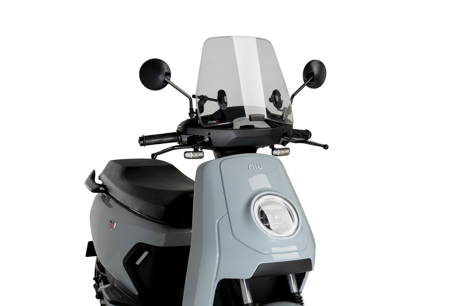 NIU MQI + SPORT [0000] – Trafikkscooterskjerm – tonet