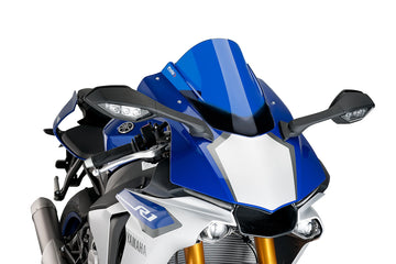 YAMAHA YZF-R1M [2016] - Z-Racing-skjerm | Blå | PUIG 7648A