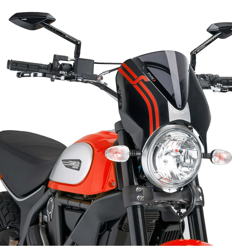 DUCATI SCRAMBLER 800 ICON DARK [2025] – RetroVision frontrutevisir