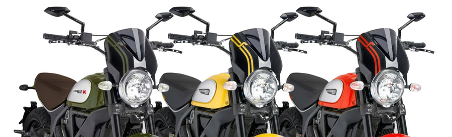 DUCATI SCRAMBLER 800 ICON DARK [2025] – RetroVision frontrutevisir