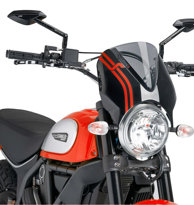 DUCATI SCRAMBLER 800 ICON DARK [2025] – RetroVision frontrutevisir – tonet