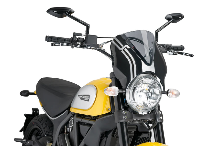 DUCATI SCRAMBLER 800 ICON DARK [2025] – RetroVision frontrutevisir – tonet