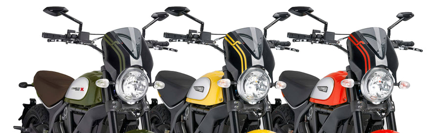 DUCATI SCRAMBLER 800 ICON DARK [2025] – RetroVision frontrutevisir