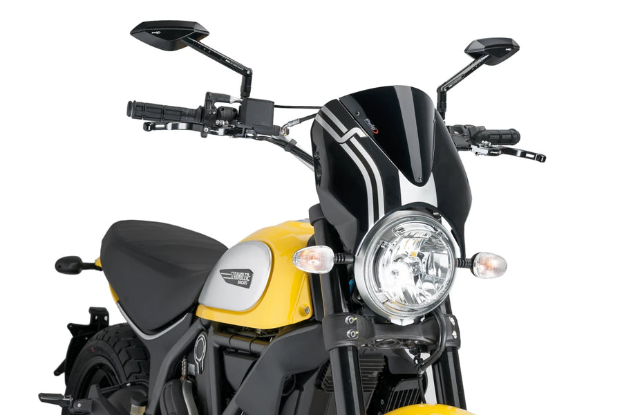 DUCATI SCRAMBLER 800 ICON DARK [2025] – RetroVision frontrutevisir – tonet