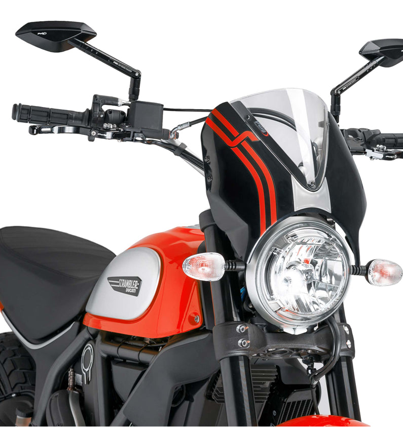 DUCATI SCRAMBLER 800 ICON DARK [2025] – RetroVision frontrutevisir – tonet