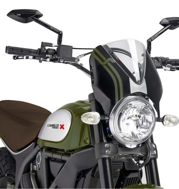 DUCATI SCRAMBLER 800 ICON DARK [2025] – RetroVision frontrutevisir