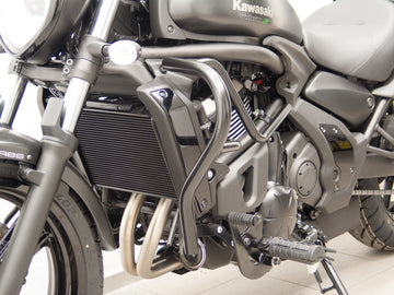 Kawasaki Vulcan S (EN650A) 2015-2020 og (EN650J) 2021- [2015-2020]- Beskyttelsesstang 2 Tlg., Svart