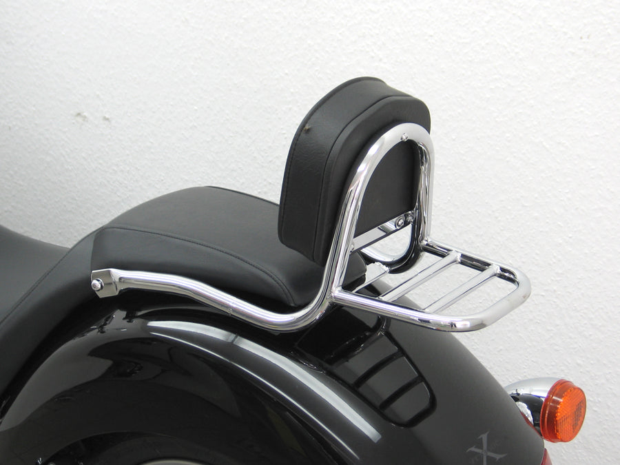 Honda VT 1300 CX (Fury) [2010-2012] - Sissy bar laget av rør med puter og bagasjestativ