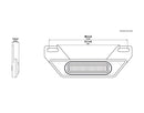 honda africa twin 750 [DENALI] – B6 LED-bremselyssett med nummerskiltholder-4