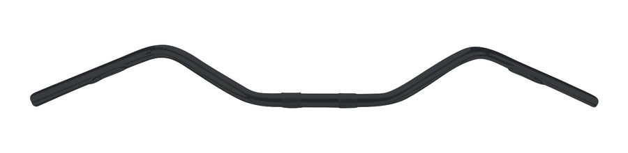 Motorsykkeldriver Ø 25 - Styret for Chopper og Cruiser 990 mm bred, svart