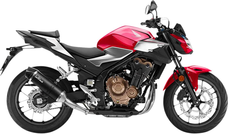 honda cb 500 [LEOVINCE] – LV One Evo karbon baklyddemper