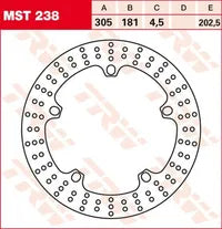 Bmw R 1200 C ABS (0424) [2001-2003, 2005] - Bremsscheibe Fest Rund – Bild 7