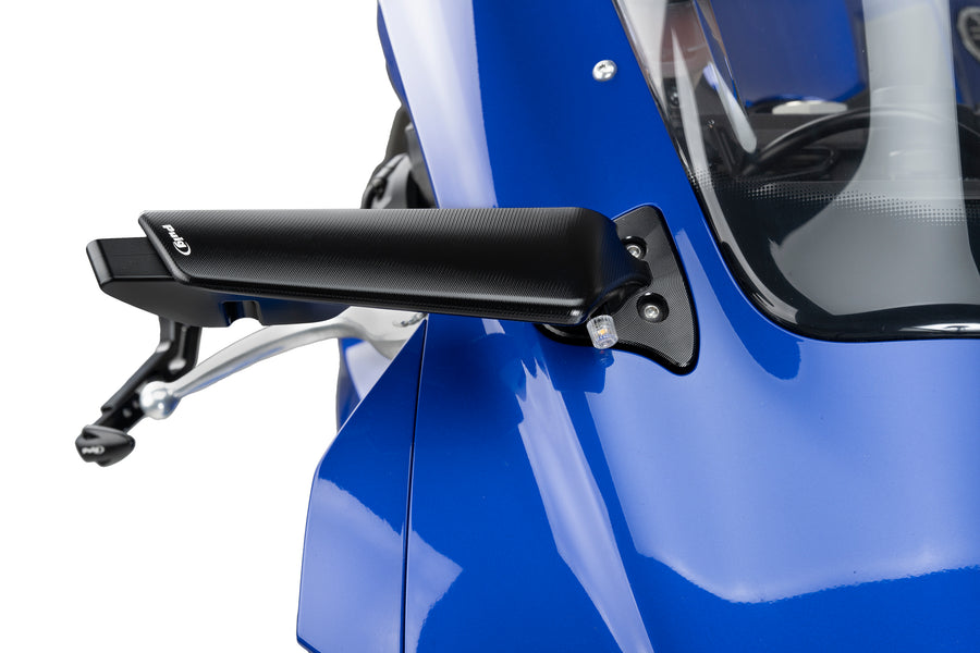 YAMAHA YZF-R1M [2025] – Ryggespeil Aileron – Svart