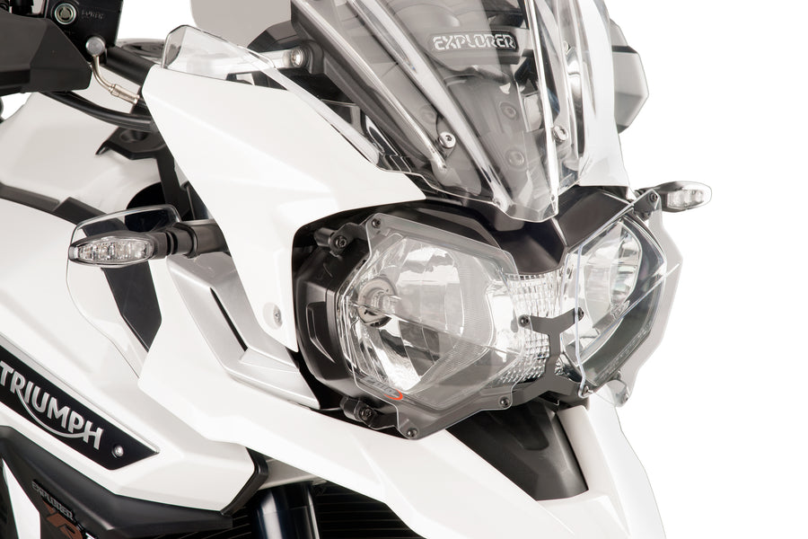 TRIUMPH TIGER 1200 XRX LOW [2017] – Frontlyktbeskyttelse – Gjennomsiktig