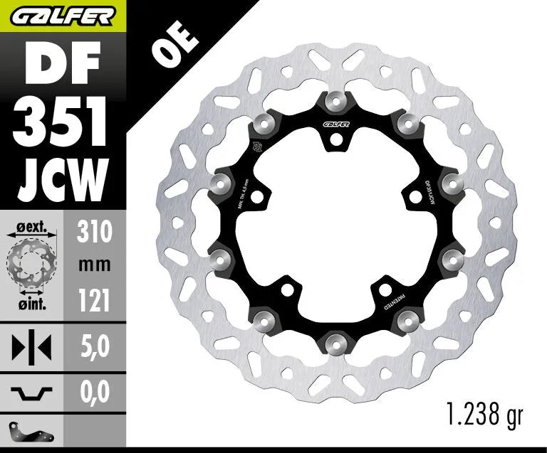 Suzuki V-Strom 800 De ABS [2025-2026, 2026] - BREMSSCHEIBE FLOATECH WAVE – Bild 2