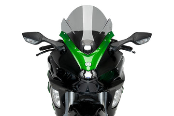 KAWASAKI NINJA H2 SX SE [2025] – Z-Racing-skjerm – Svart