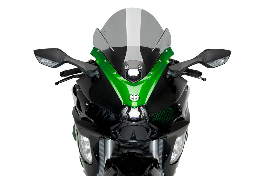 KAWASAKI NINJA H2 SX SE [2025] – Z-Racing-skjerm – Svart