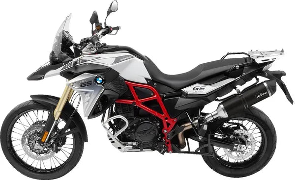 BMW F 800 GS Adventure [LEOVINCE] – LV One Evo Black Edition slip-on lyddemper