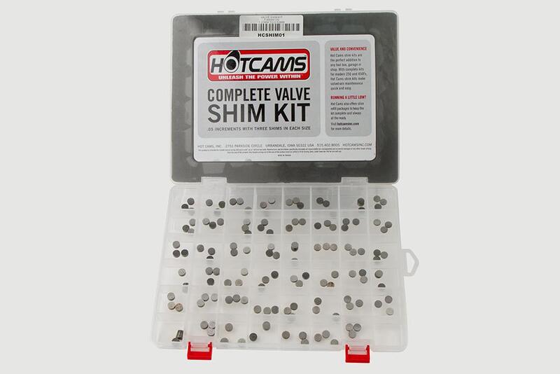 Suzuki Dl 650 V Strom [HOT CAMS] - ventilskiver Ø7,48x1,20 til Ø7,48x3,50mm - (3x per størrelse)