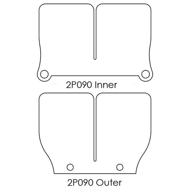 Yamaha Wr 125 [V-FORCE] - ERSTATTNINGSPLATE FOR membranblokk V-FORCE2
