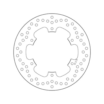 Yamaha Tdr 125 [BREMBO] - Series Oro rund stiv bremseskive