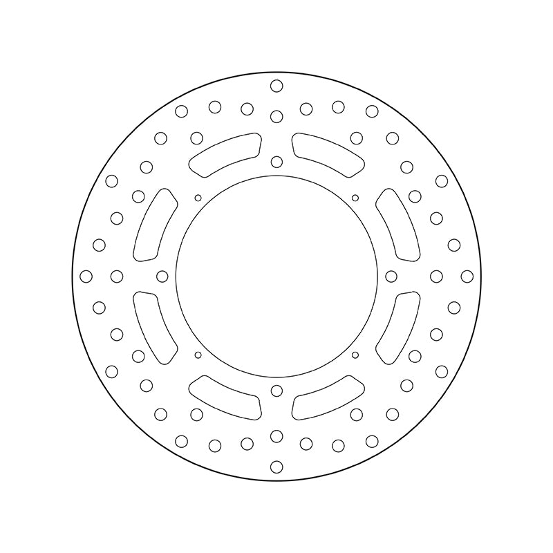 Honda Xl 125 [BREMBO] - Series Oro rund stiv bremseskive