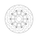 Bmw K 100 Rt [BREMBO] - Serie Oro rund stiv bremseskive-2