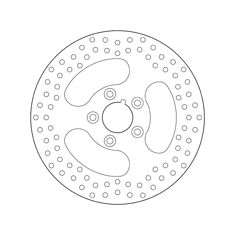 Harley Davidson Flstf [BREMBO] - Series Oro rund stiv bremseskive