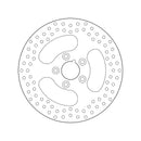 Harley Davidson Fxlr [BREMBO] - Series Oro rund stiv bremseskive-2