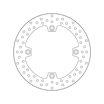 Kawasaki Klv 1000 [BREMBO] - Oro-serien rund stiv bremseskive