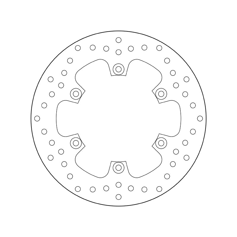 Yamaha Bt 1100 [BREMBO] - Series Oro rund stiv bremseskive