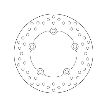 Honda Ctx 700 [BREMBO] - Series Oro rund stiv bremseskive - 0