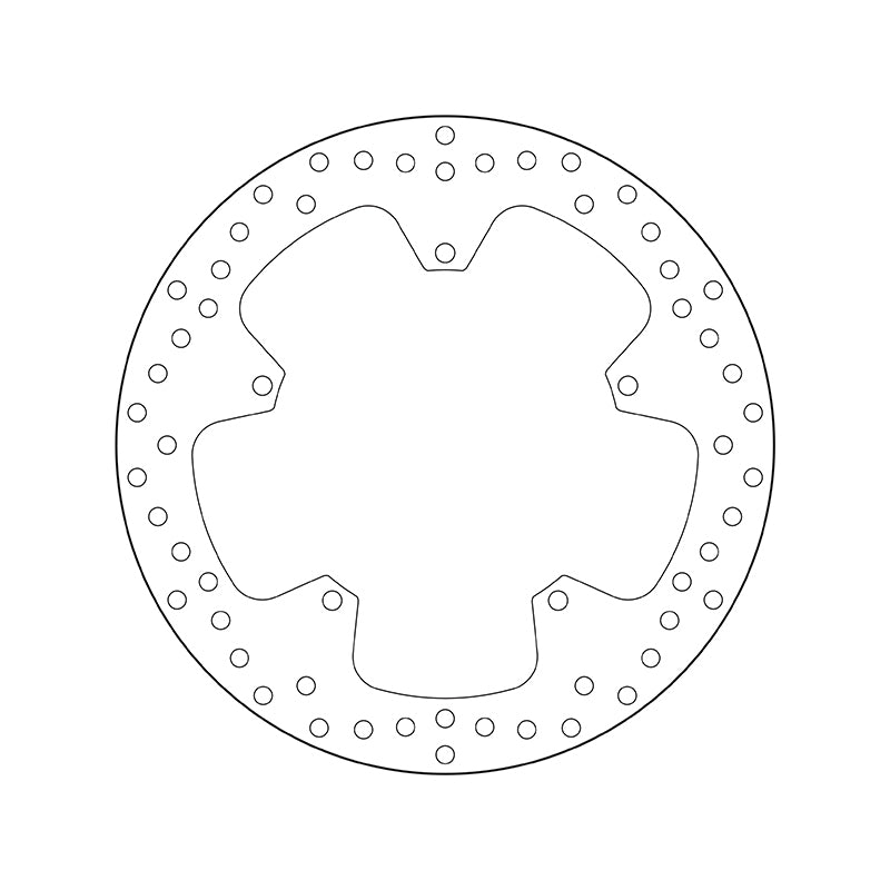 Yamaha Yzf-R 125 [BREMBO] - Series Oro rund stiv bremseskive