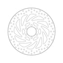 Ktm Rc 390 [BREMBO] - Serie Oro rund stiv bremseskive