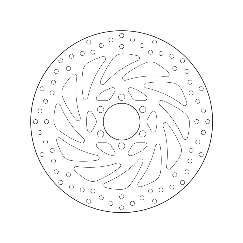 Ktm Duke 200 [BREMBO] - Serie Oro rund stiv bremseskive